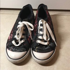 Coach Plaid Barrett Tennis Shoes